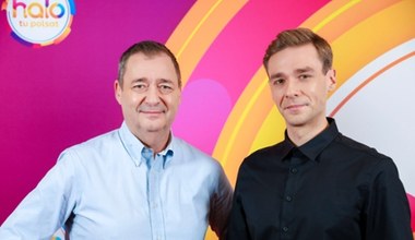 Adrian Rozenek to wykapany tata. W studio “halo tu polsat” pojawił się z tatą - Jackiem