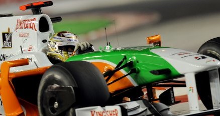 Adrian Sutil uzyskał najlepszy rezultat drugiego treningu /AFP