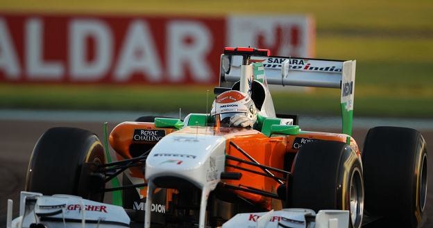 Adrian Sutil w bolidzie Force India /AFP