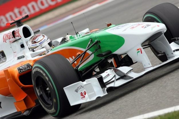 Adrian Sutil zostaje w Force India /AFP