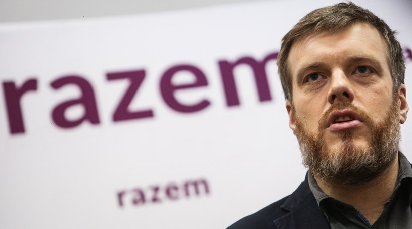 Adrian Zandberg, lider Partii Razem /Michal Dyjuk /Agencja FORUM