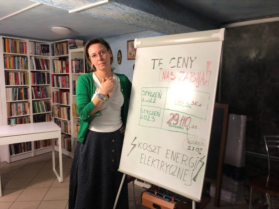 Adriana Porowska, prezeska Kamiliańskiej Misji Pomocy Społecznej /Anna Zakrzewska /RMF FM