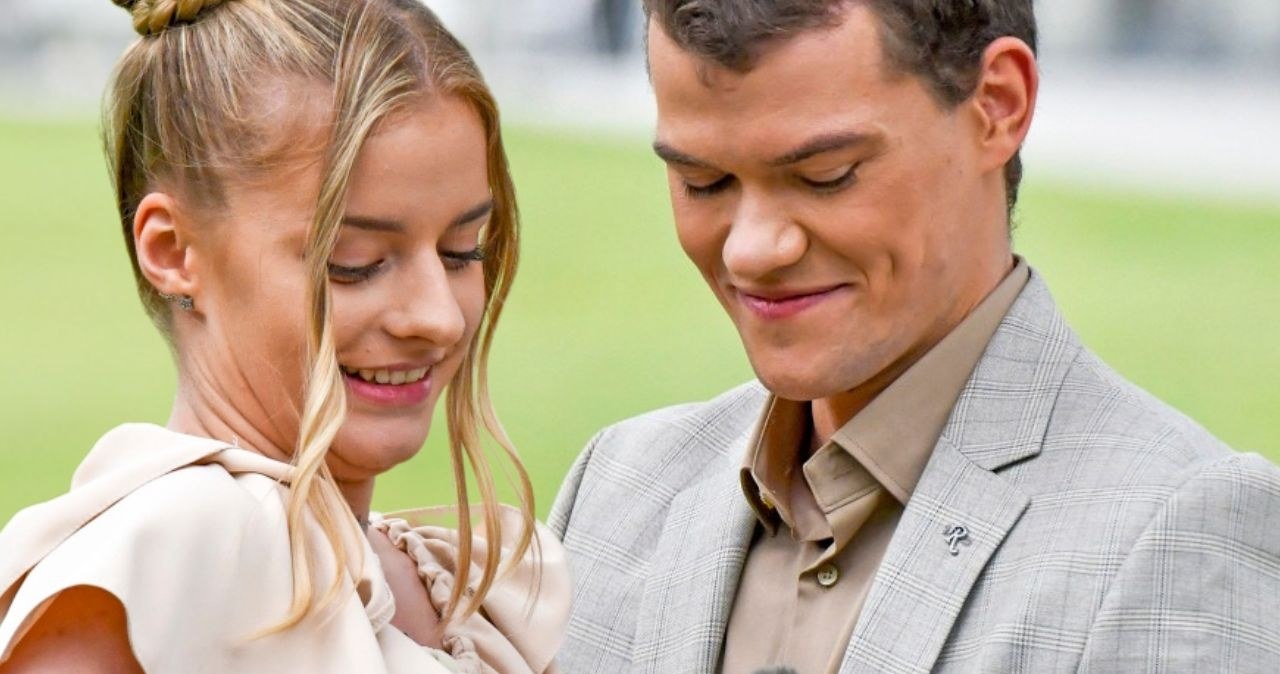 Adrianna Jasiaczek, Michał Tyszka, "Rolnik szuka żony" /Niemiec /AKPA