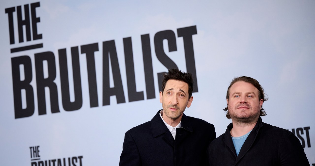 Adrien Brody i Brady Corbet podczas promocji filmu "The Brutalist" /Borja B. Hojas / Contributor /Getty Images