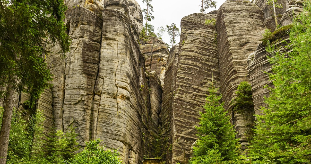 Adršpach to skalne miasto, położone w Czechach /Stanislaw Bielski/REPORTER /East News