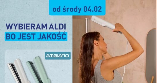 Aeroprostownica 2 w 1 w Aldi /Aldi /INTERIA.PL