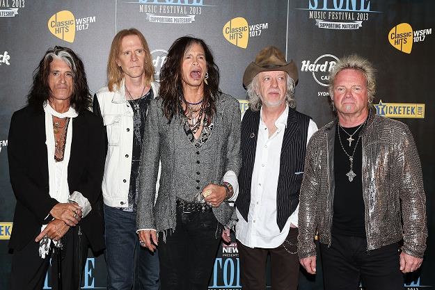 Aerosmith odwołali koncerty (Joey Kramer z prawej) fot. Brendon Thorne /Getty Images