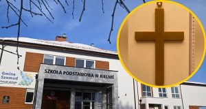 Afera o krzyż w szkolnym śmietniku. Nauczycielka wraca do pracy