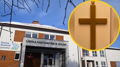 Afera o krzyż w szkolnym śmietniku. Nauczycielka wraca do pracy