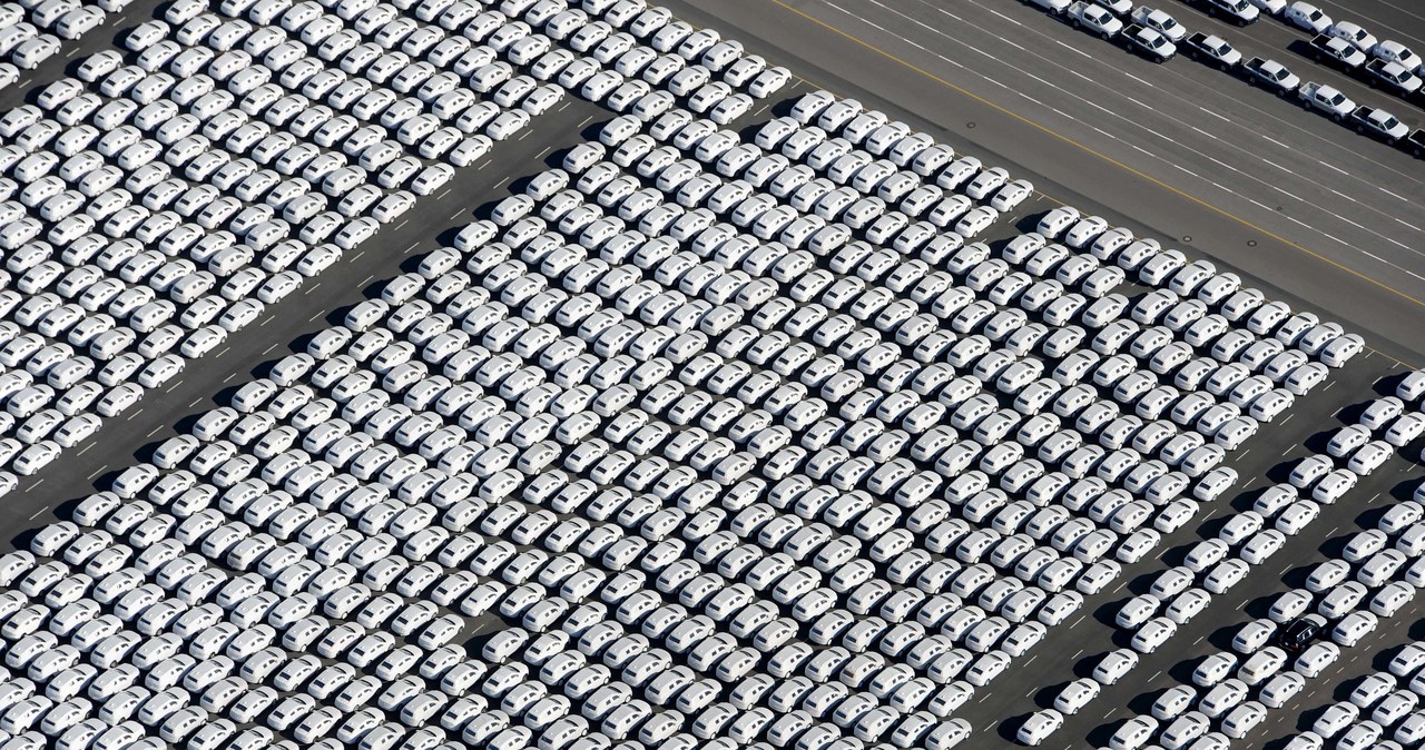 Afera VW odbiła się na sprzedaży niemieckiego producenta /AFP