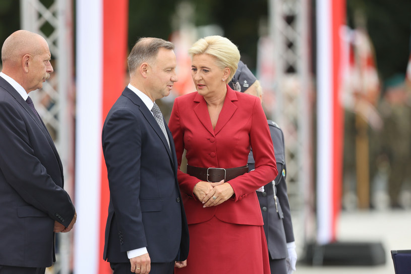 Agata Duda i Andrzej Duda nie są "fikcyjnym małżeństwem" /Jastrzębowski /East News