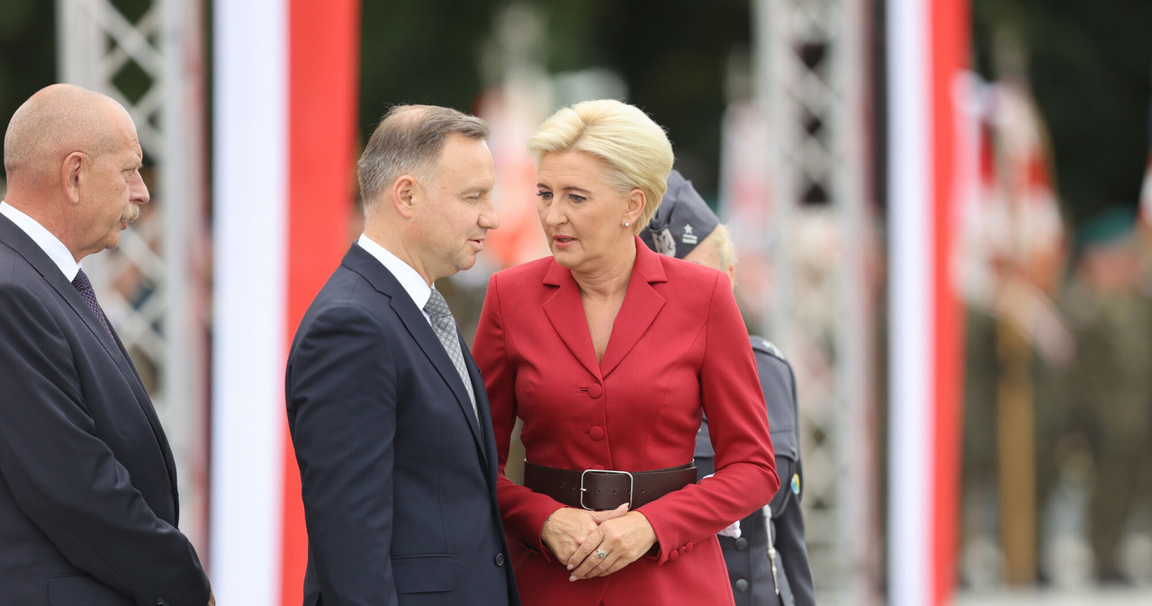 Agata Duda i Andrzej Duda nie są "fikcyjnym małżeństwem" /Jastrzębowski /East News