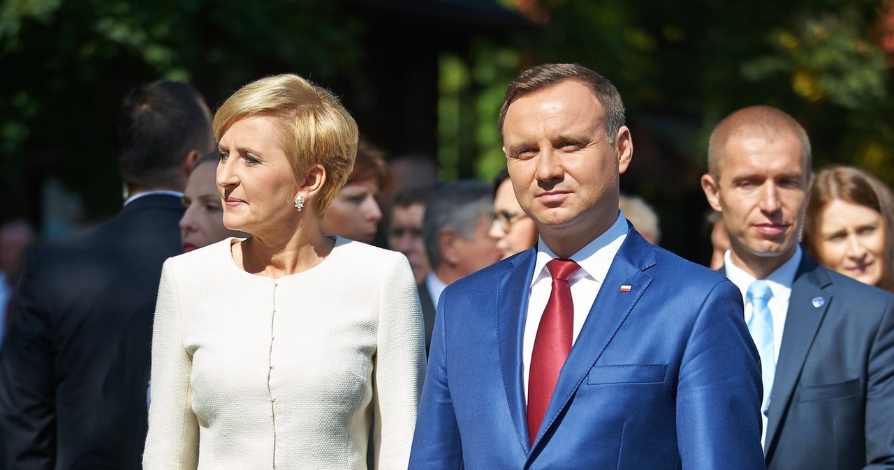 Agata Duda i Andrzej Duda /- /East News