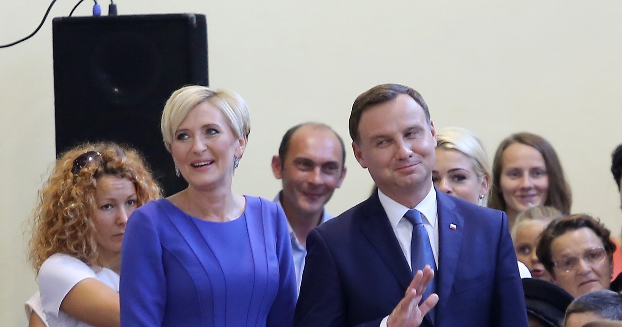 Agata Duda i Andrzej Duda /Piotr Matusewicz /East News