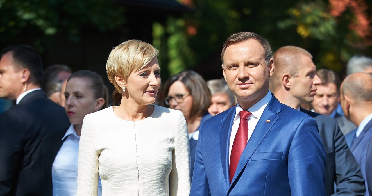 Agata Duda i Andrzej Duda /Łukasz Szeląg /Reporter