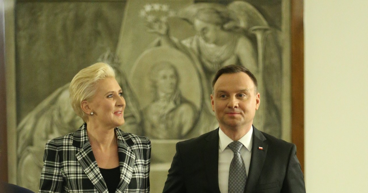 Agata Duda i Andrzej Duda /Paweł Wrzecion /MWMedia