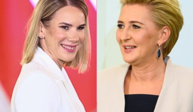 Agata Duda robi miejsce Marcie Nawrockiej i przerywa milczenie. Takie słowa na sam koniec