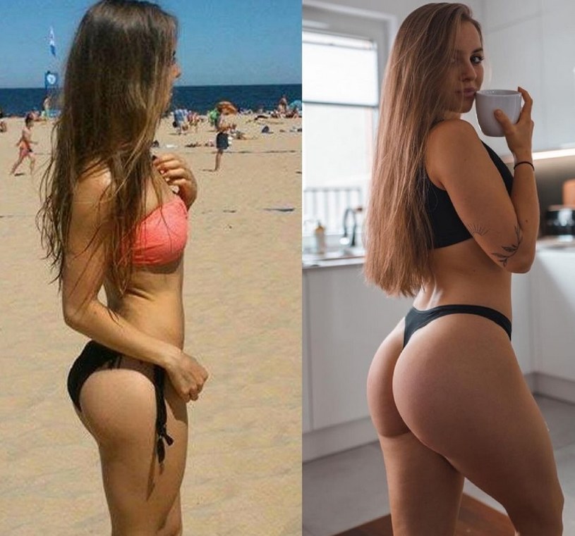 Agata Hincyngier przed i po metamorfozie, fot. aagata_h /Instagram
