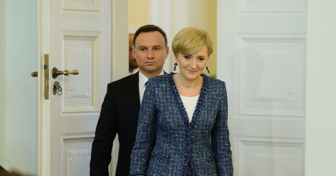 Agata i Andrzej Duda /- /MWMedia