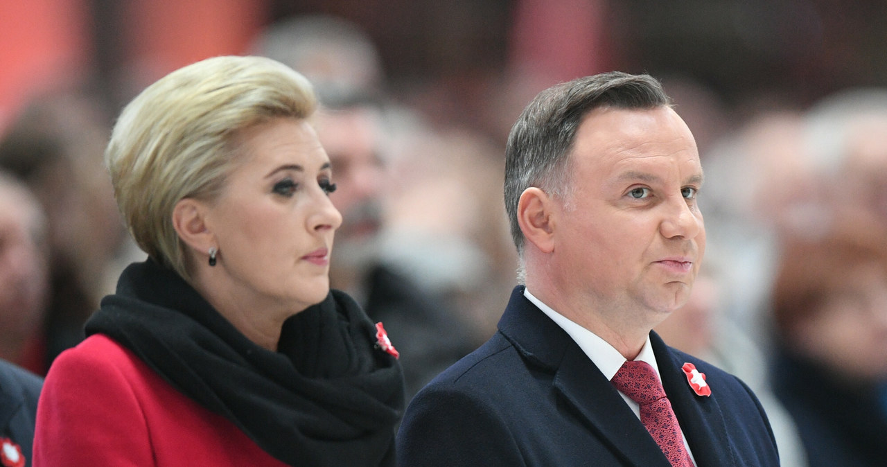 Agata i Andrzej Duda /Rafal Oleksiewicz /Reporter