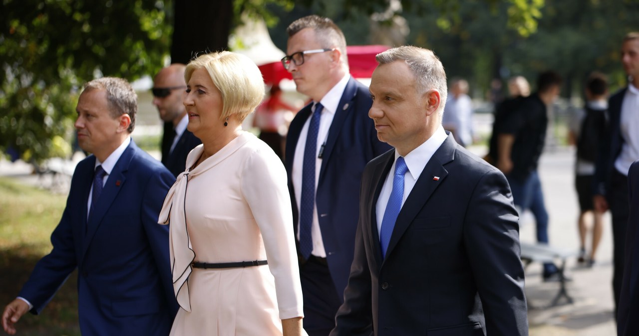 Agata i Andrzej Duda /Filip Naumienko/REPORTER /Reporter