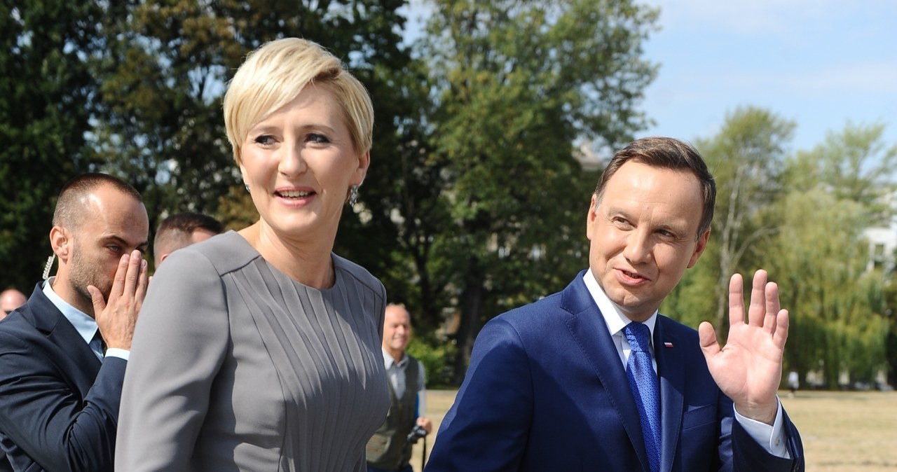 Agata i Andrzej Dudowie /Piotr Andrzejczak /MWMedia