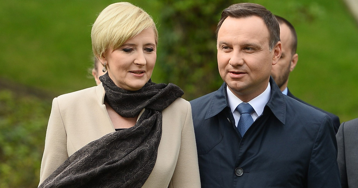 Agata i Andrzej Dudowie /- /MWMedia