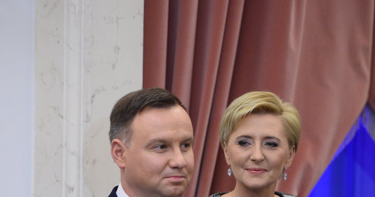 Agata i Andrzej Dudowie /Jarosław Antoniak /MWMedia