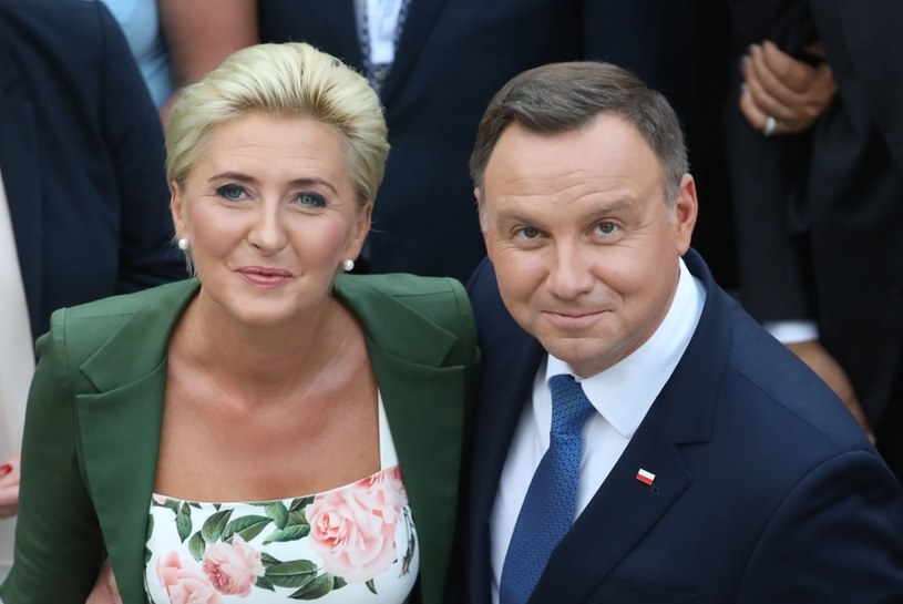 Agata i Andrzej Dudowie /Andrzej Iwańczuk /Reporter