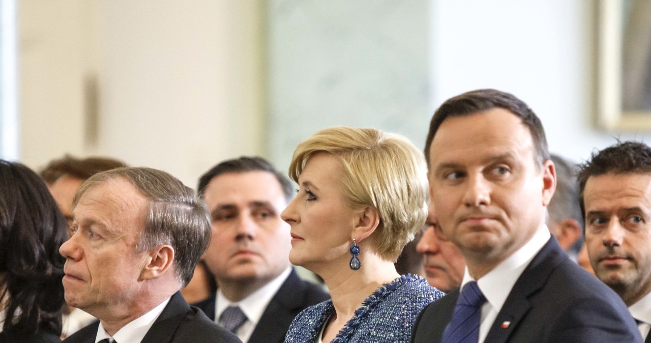 Agata Kornhauser-Duda, Andrzej Duda /Jerzy Dudek /Agencja FORUM