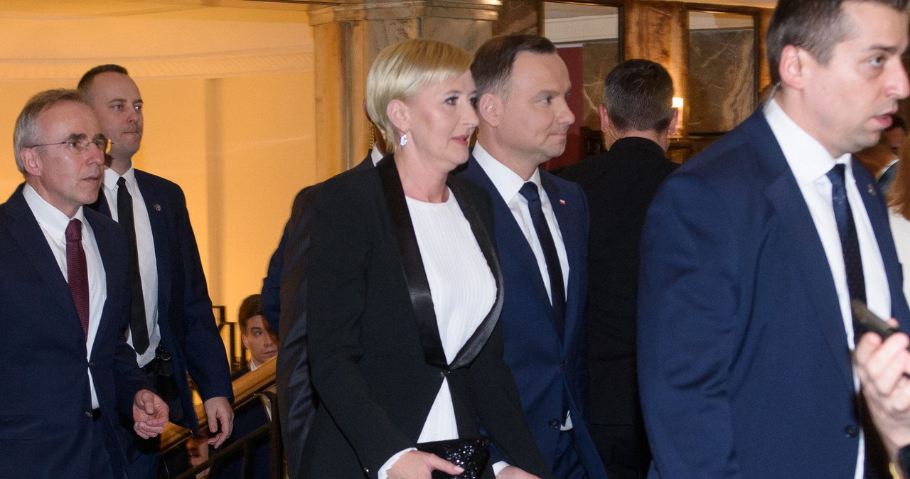 Agata Kornhauser-Duda, Andrzej Duda /Tomasz Urbanek /East News