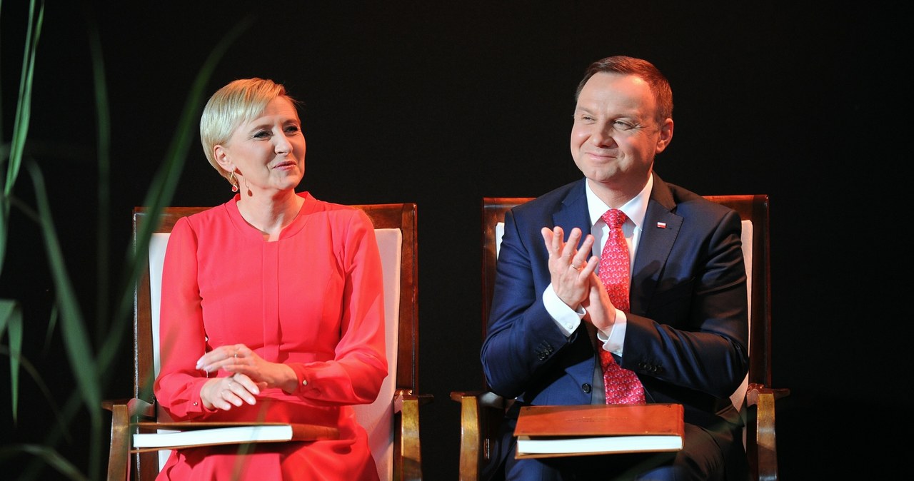 Agata Kornhauser-Duda, Andrzej Duda /Bartosz Krupa /East News