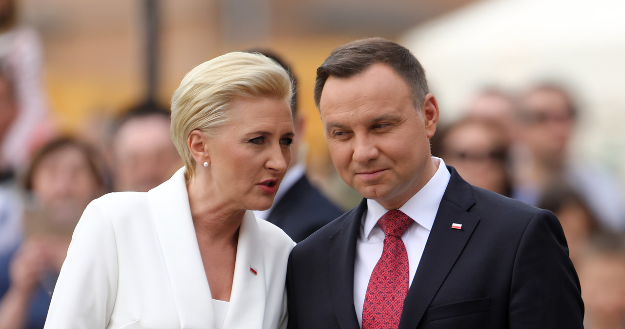 Agata Kornhauser-Duda, Andrzej Duda /Stanisław Kowalczuk /East News