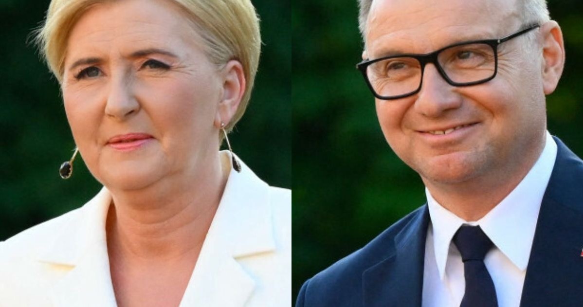 Agata Kornhauser-Duda, Andrzej Duda /JOHN THYS/AFP/East News /East News