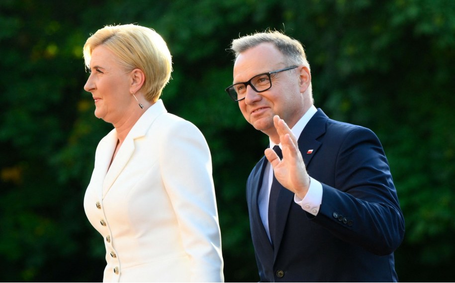 Agata Kornhauser-Duda, Andrzej Duda /JOHN THYS /East News