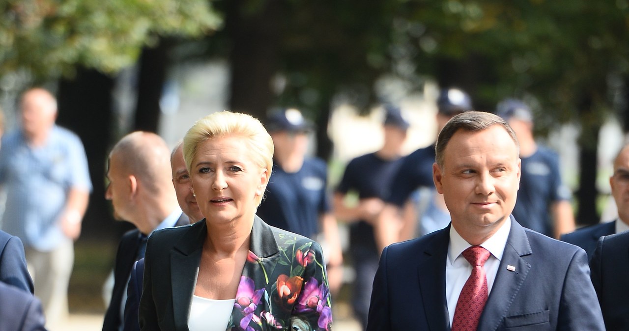 Agata Kornhauser-Duda i Andrzej Duda /Jarosław Antoniak /MWMedia