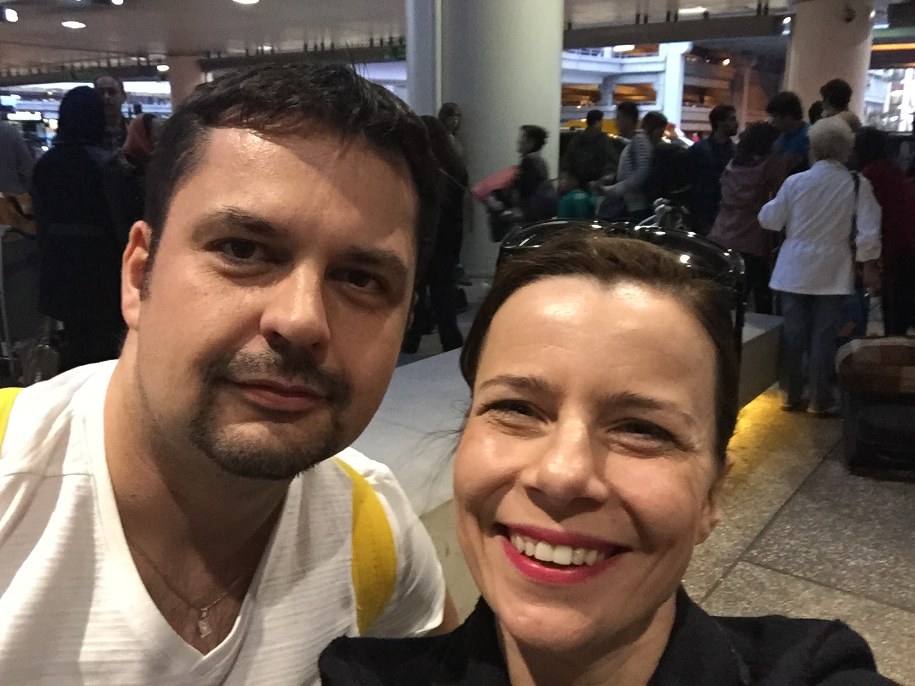 Agata Kulesza i Paweł Żuchowski /Paweł Żuchowski /RMF FM