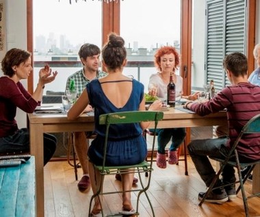 Agata Kulesza, Marcin Dorociński, Gabriela Muskała i Marian Dziędziel w filmie "Moje córki krowy"