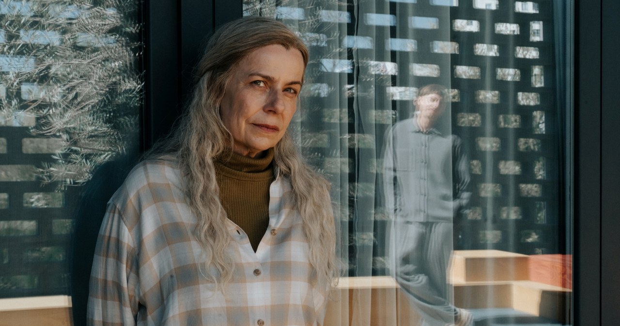 Agata Kulesza na planie filmu "Czas, który nie nadszedł" /Łukasz Bąk /materiały prasowe