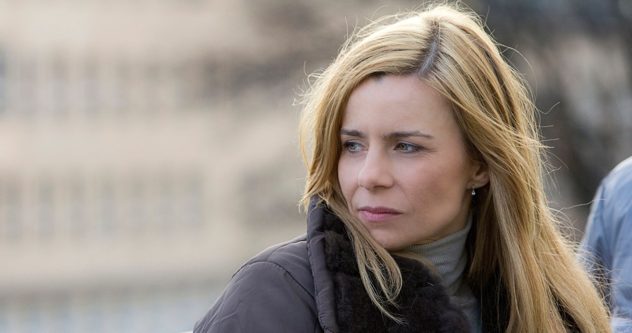 Agata Kulesza w serialu "Krew z krwi" /Robert Palka / Forum /Agencja FORUM
