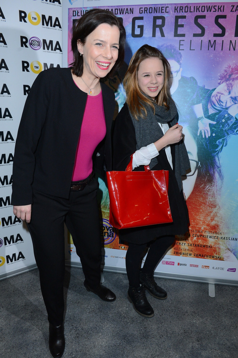 Agata Kulesza z córką Marianną / TRICOLORS/East News,  TRICOLORS/East News  /East News