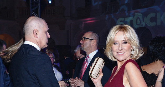 Agata Młynarska z partnerem Arturem /Andras Szilagyi /MWMedia