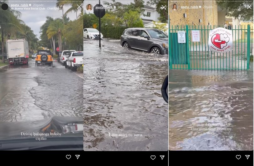 Agata pokazała, co dzieje się w Miami /https://www.instagram.com/agata_rubik/?hl=pl/ /Instagram