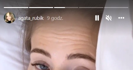 Agata Rubik opowiedziała o swoim zatruciu na instagramie /Screen z instastory www.instagram.com/agata_rubik /Instagram