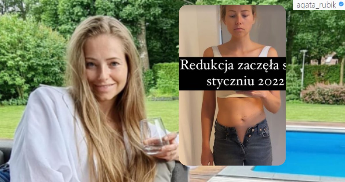 Agata Rubik pochwaliła się metamorfozą na IG @agata_rubik /Instagram