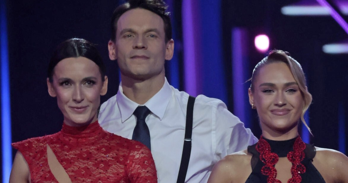 Agata Wolna, Tomasz Wolny i Daria Syta w "Tańcu z gwiazdami" /East News