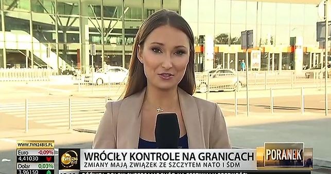 Agata Zamęcka odchodzi z TVN24 /TVN24