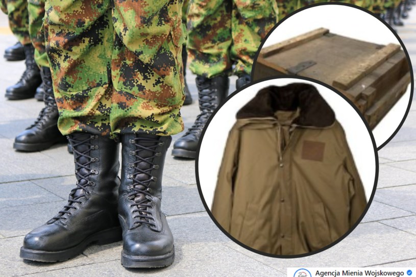 Agencja Mienia Wojskowego wyprzedaje ubrania i gadżety. Można je kupić w atrakcyjnych cenach! /123RF/PICSEL