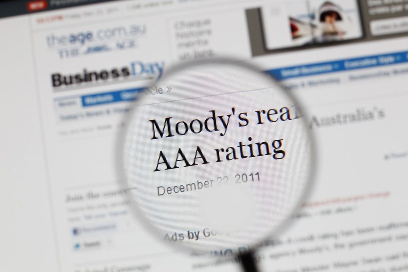 Agencja ratingowa Moody's /THOMAS COEX /AFP