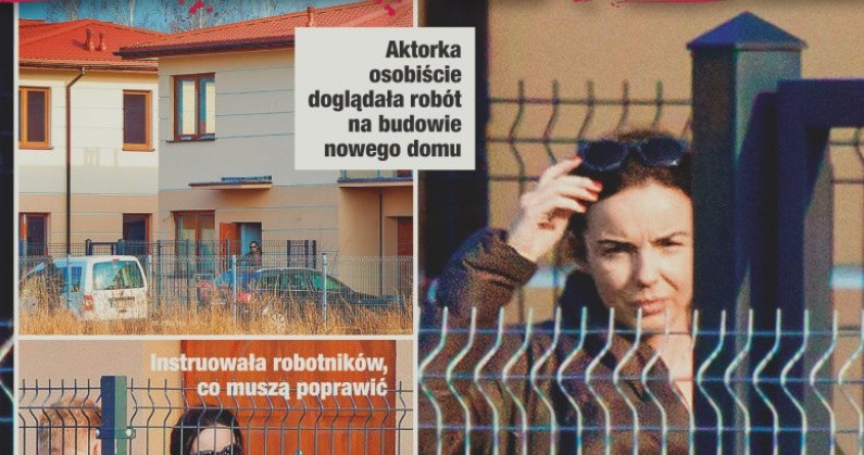 Agnieszka dogląda prac na budowie /- /Twoje Imperium